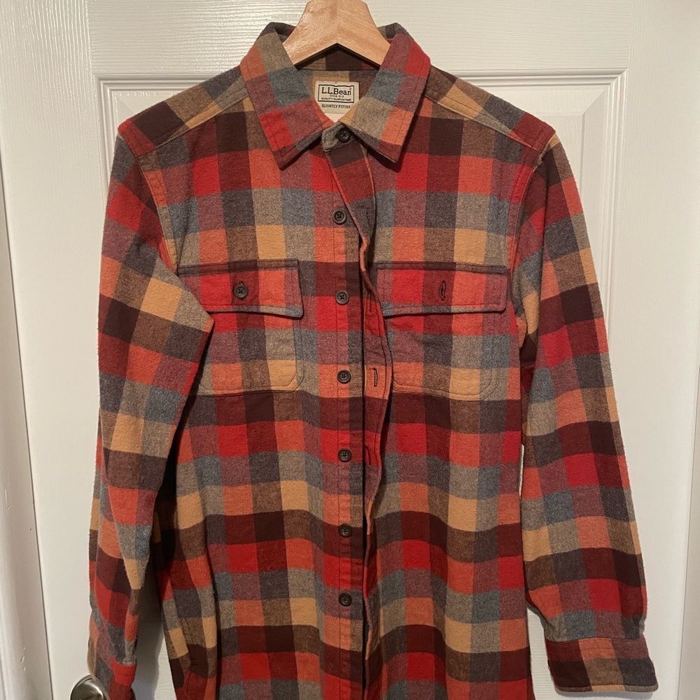 LL Bean heavyweight chamois shirt (men’s small)